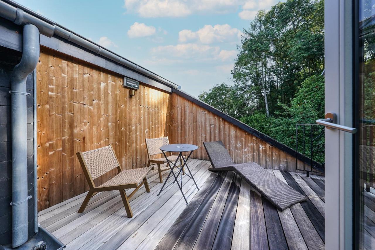 Les Terrasses Des Falizes B&B Rochefort Bagian luar foto